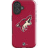 NHL Arizona Coyotes Solid Background iPhone 16 Impact Case